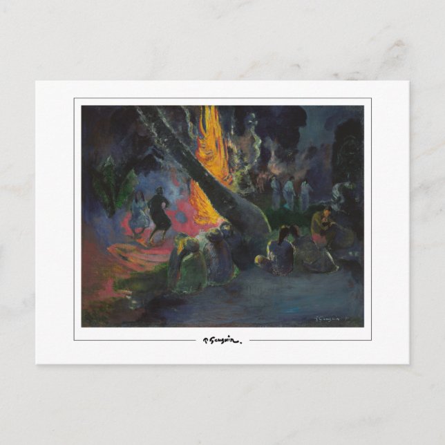 Paul Gauguin #5 - Fine Art Postcard Postkarte (Vorderseite)