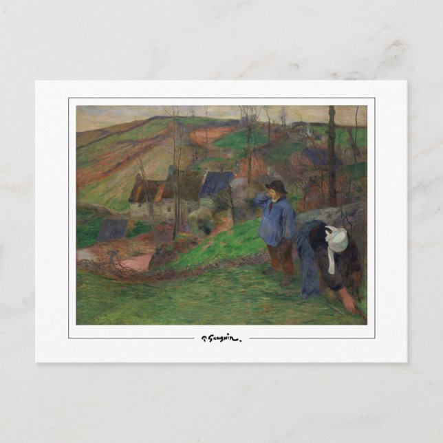 Paul Gauguin #611 - Fine Art Postcard Postkarte (Vorderseite)