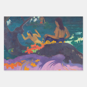 Paul Gauguin - Am Meer / Fatata te Miti Geschenkpapier Set
