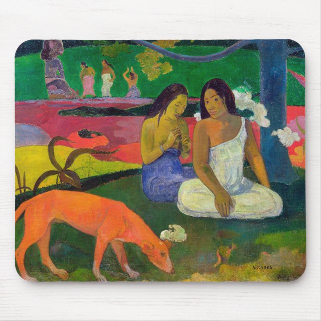 Paul Gauguin | Arearea, 1892 Mousepad (Vorne)