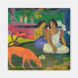 Paul Gauguin   Arearea (der rote Hund), 1892 Magnet