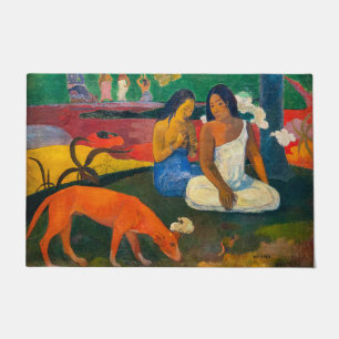 Paul Gauguin - Arearea / Der rote Hund Fußmatte