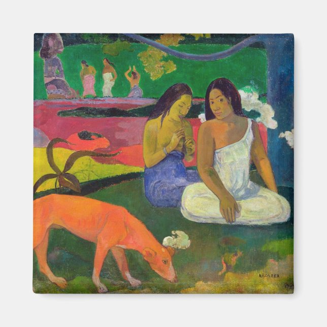 Paul Gauguin | Arearea (The Red Dog), 1892 Magnet (Vorne)