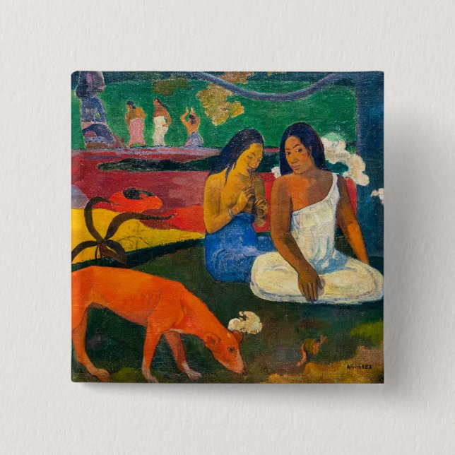 Paul Gauguin - Arearea / The Red Dog Button (Vorderseite)