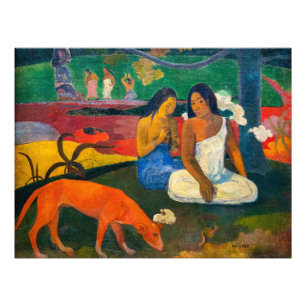 Paul Gauguin - Arearea / The Red Dog Fotodruck