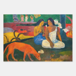 Paul Gauguin - Arearea / The Red Dog Geschenkpapier Set