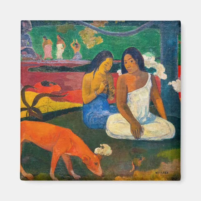 Paul Gauguin - Arearea / The Red Dog Magnet (Vorne)