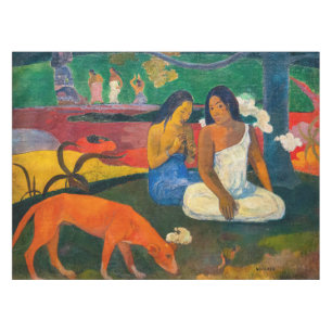 Paul Gauguin - Arearea / The Red Dog Tischdecke