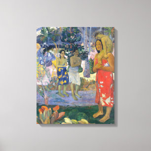 Paul Gauguin - Ave Maria / Ia Orana Maria Leinwanddruck