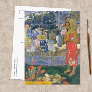 Paul Gauguin - Ave Maria / Ia Orana Maria Postkarte