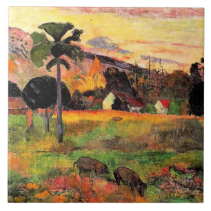 Paul Gauguin berühmtes Bild, Komm her Fliese