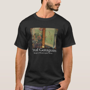 Paul Gauguin Blumenstrauß gegen das Meer Kunst T-Shirt