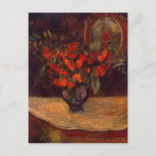 Paul Gauguin   Bouquet, 1884 Postkarte