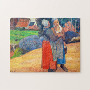 Paul Gauguin - Bretonische Bäuerinnen Puzzle