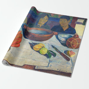 Paul Gauguin - Das Essen / Bananen Geschenkpapier
