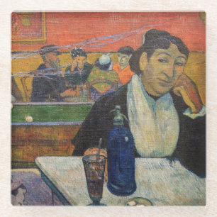 Paul Gauguin - Das Nachtcafé, Arles Glasuntersetzer