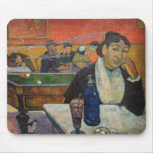 Paul Gauguin - Das Nachtcafé, Arles Mousepad