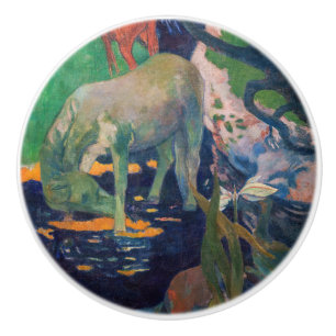 Paul Gauguin - Das Weiße Pferd Keramikknauf