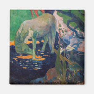 Paul Gauguin - Das Weiße Pferd Magnet