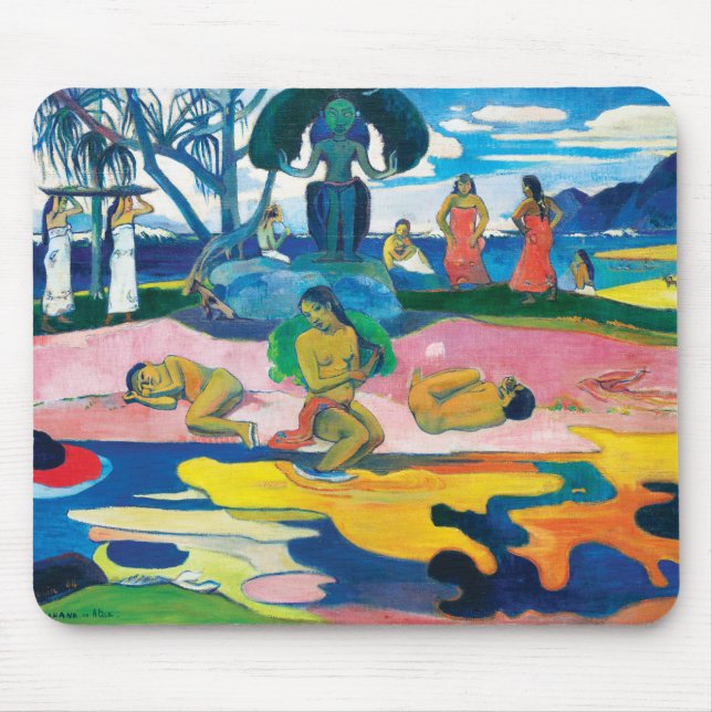 Paul Gauguin Day of the God (Mahana no atua) Art Mousepad (Vorne)