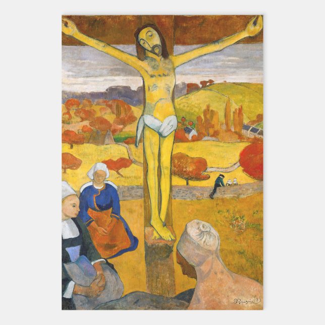 Paul Gauguin - Der gelbe Christus Geschenkpapier Set (Von Creator hochgeladen)