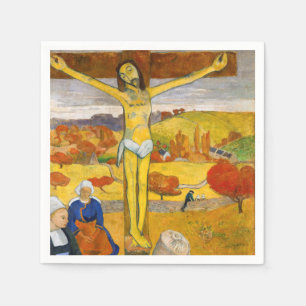 Paul Gauguin - Der Gelbe Christus Serviette