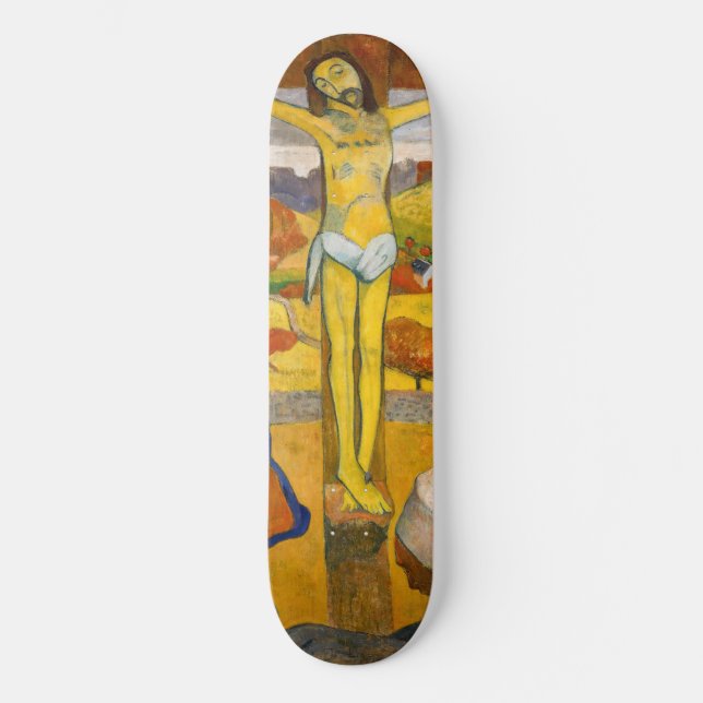 Paul Gauguin - Der gelbe Christus Skateboard (Vorderseite)