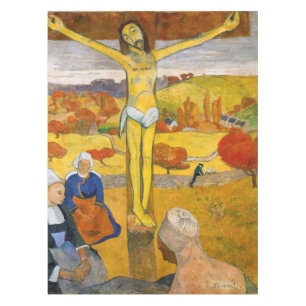 Paul Gauguin - Der Gelbe Christus Tischdecke