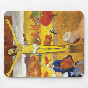 Paul Gauguin Der gelbe Christus Vintage-Fine-Art Mousepad