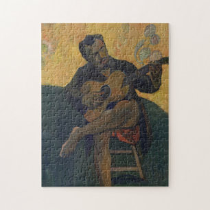 Paul Gauguin der Gitarrist Puzzle