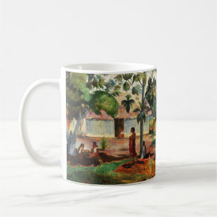 Paul Gauguin Der große Baum, Erforschung der Natur Kaffeetasse