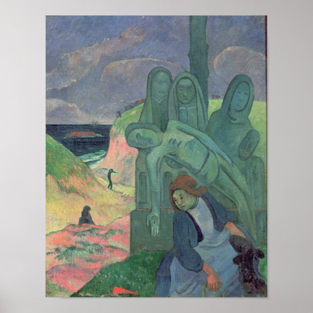 Paul Gauguin | Der Grüne Christus 1889 Poster (Vorne)