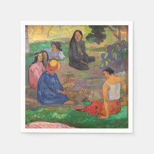 Paul Gauguin - Der Konversation / Parau Serviette