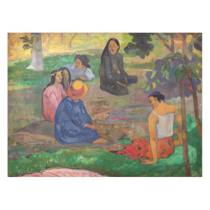 Paul Gauguin - Der Konversation / Parau Tischdecke