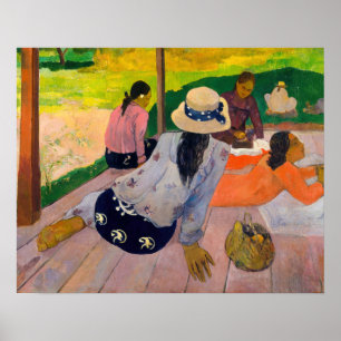 Paul Gauguin - Der Mittagsschlaf Poster