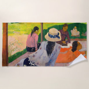 Paul Gauguin - Der Mittagsschlaf Strandtuch
