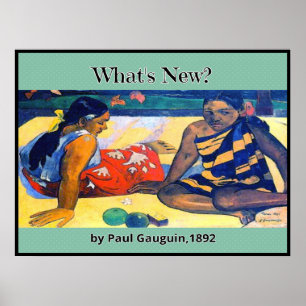 Paul Gauguin Design Poster