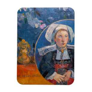 Paul Gauguin - Die schöne Engel, Pont-Aven Magnet
