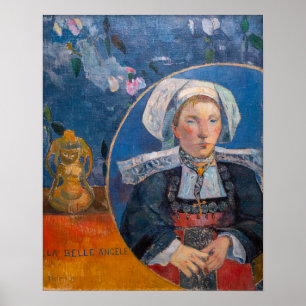 Paul Gauguin - Die schöne Engel, Pont-Aven Poster