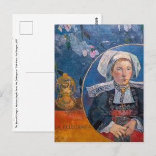 Paul Gauguin - Die schöne Engel, Pont-Aven Postkarte