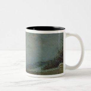 Paul Gauguin die Seine am Pont d'Iena, Winte Zweifarbige Tasse