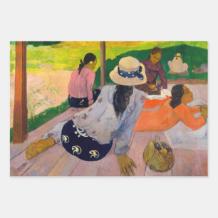 Paul Gauguin - Die Siesta Geschenkpapier Set