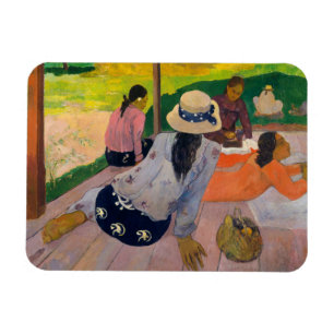 Paul Gauguin   Die Siesta Magnet