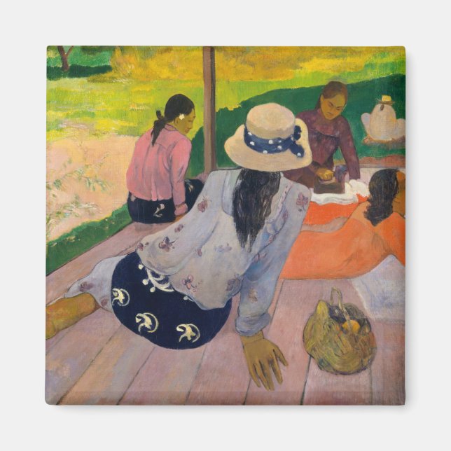Paul Gauguin | Die Siesta Magnet (Vorne)