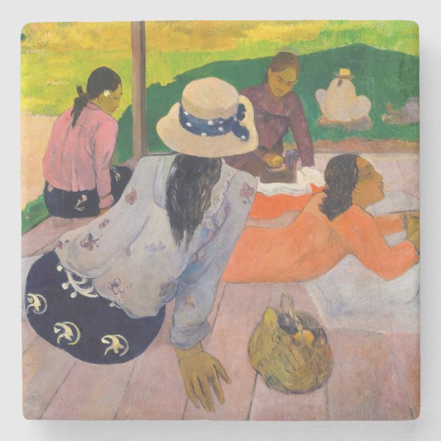 Paul Gauguin - Die Siesta Steinuntersetzer (Vorderseite)