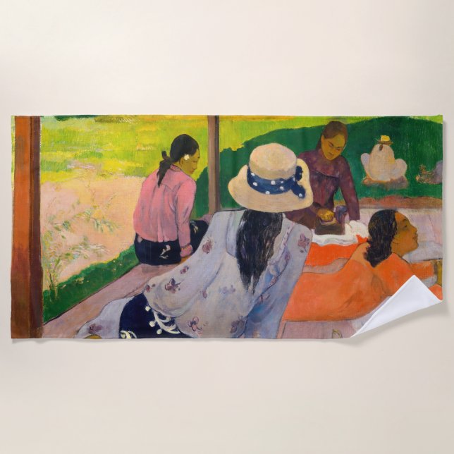 Paul Gauguin - Die Siesta Strandtuch (Vorderseite)