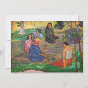 Paul Gauguin - Die Unterhaltung / Les Parau Parau Einladung