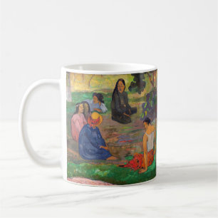 Paul Gauguin - Die Unterhaltung / Les Parau Parau Kaffeetasse