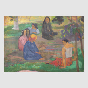 Paul Gauguin - Die Unterhaltung / Les Parau Parau Seidenpapier