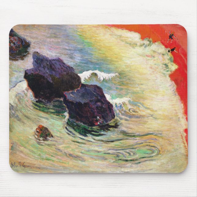 Paul Gauguin | die Welle Mousepad (Vorne)